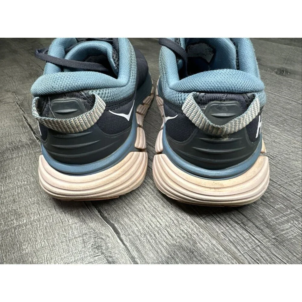 Hoka Gaviota 3 Shoes Womens 9 Blue Running Athletic Sneakers Comfort Gym Walking